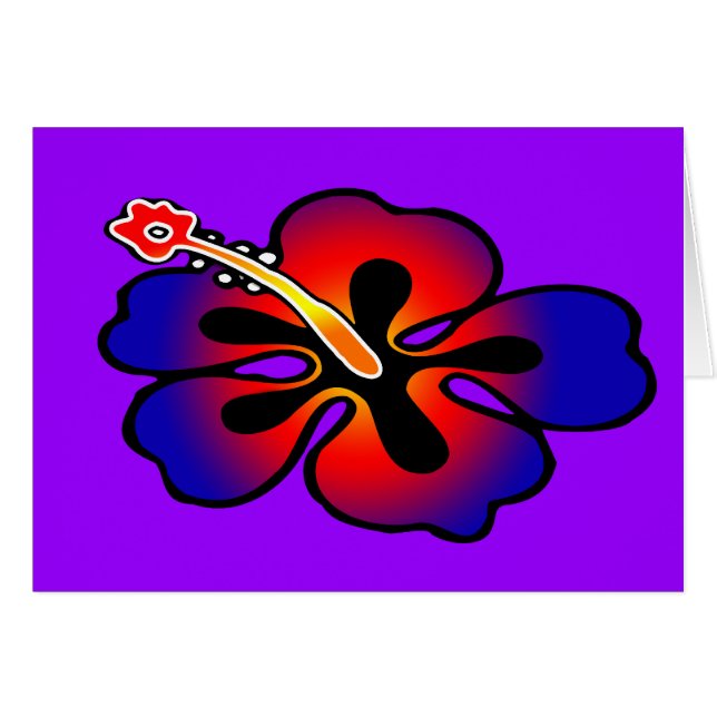 Carte de ketmie (Devant horizontal)