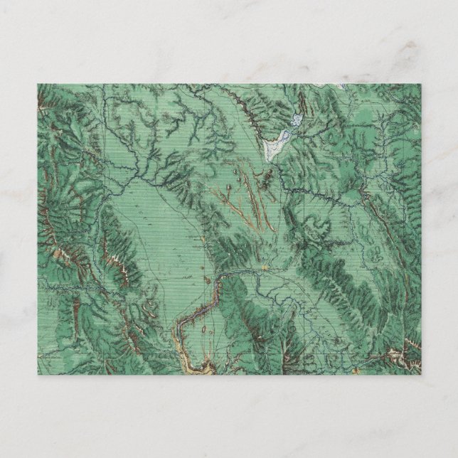 Carte de la classification des terres de l'Idaho (Devant)