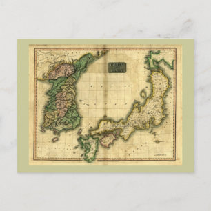 Carte de la Corée et du Japon 1815
