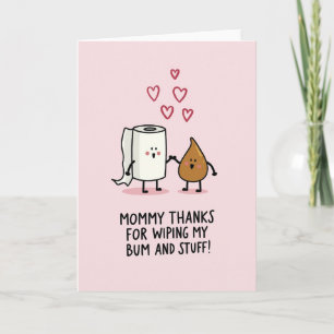 Carte de la Fête des Mamans Cœurs