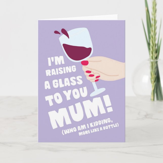 Carte de la fête des mères  (Devant)