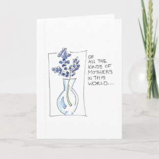 Carte de la fête des mères de mes enfants