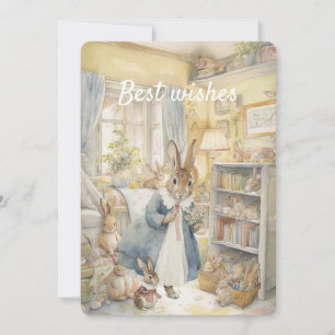 Carte de la fête des mères de Peter Rabbit