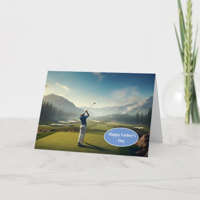 Carte de la Fête des Pères (Devant)