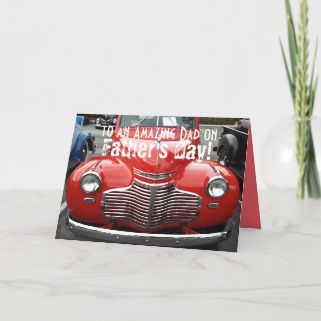 Carte de la fête des pères Classic 1941 Chevy Coup (Devant)