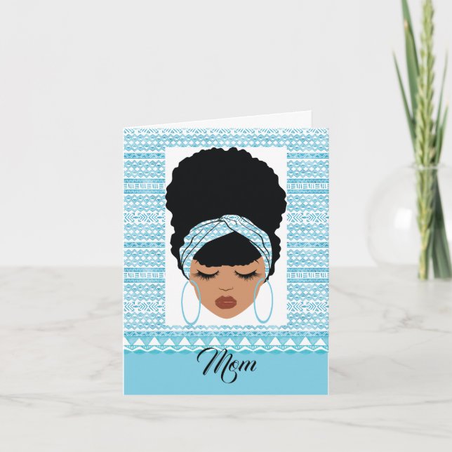 Carte de la Journée des mères afro-américaines (Devant)