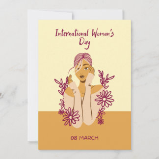 Carte de la Journée internationale de la femme