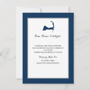 Carte de la marine Blue Cape Cod   Réception