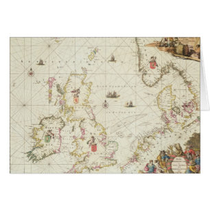 Carte de la Mer du Nord, c.1675