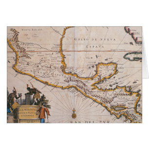 Carte de la nouvelle Espagne  New Galicie et