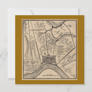 Carte de la Nouvelle-Orléans 1770
