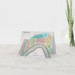 Carte de la Nouvelle-Orléans, 1837