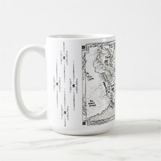 Carte de la péninsule magique Mug