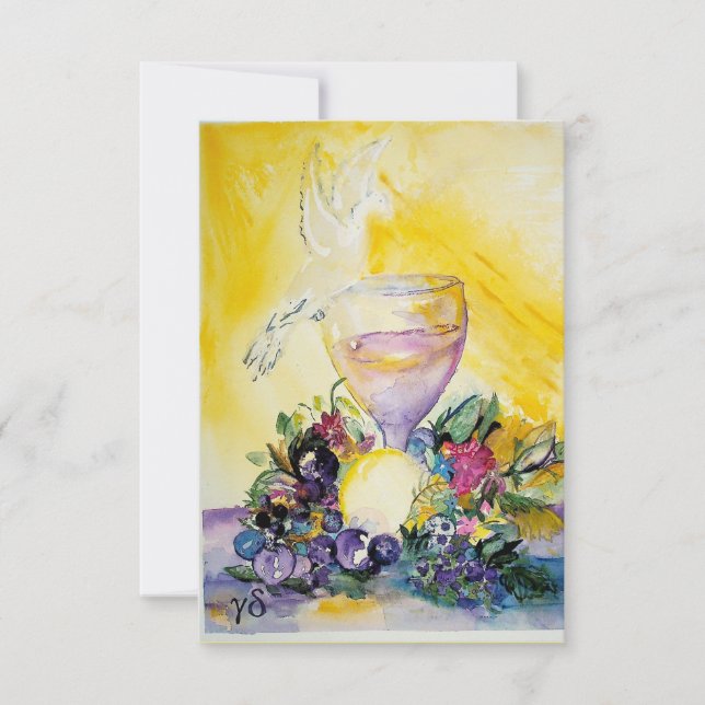 Carte de la première sainte communion (Devant)