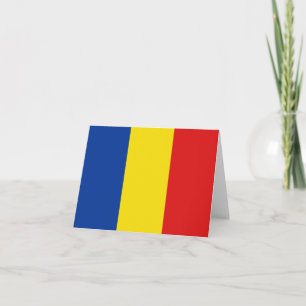Carte de la Roumanie avec drapeau