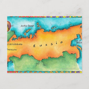 Carte de la Russie