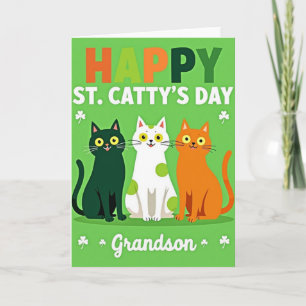 Carte de la Saint-Catty pour petit-fils