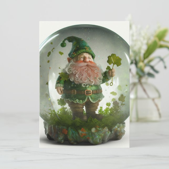 Carte de la Saint Patrick (Debout devant)