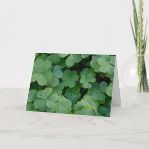 Carte de la Saint Patrick