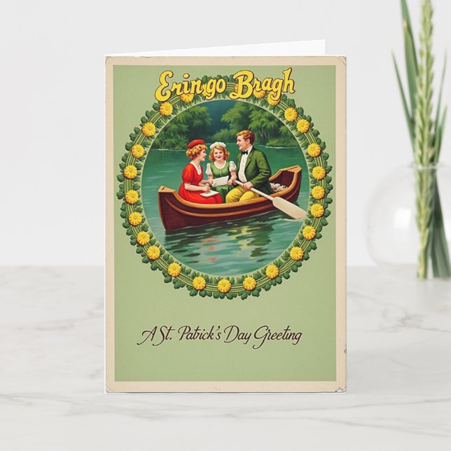 Carte de la Saint-Patrick Eringo Bragh (Devant)
