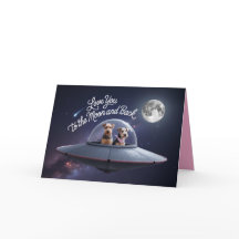 Carte de la Saint-Valentin Airedale