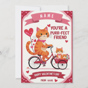 Carte de la Saint-Valentin "ami parfait" - Joli ch