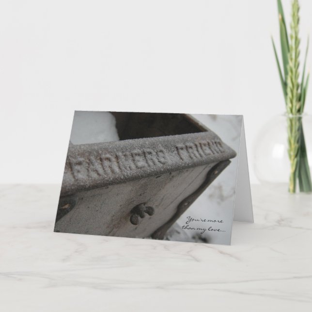 Carte de la Saint-Valentin/Anniversaire — Ami de l (Devant)