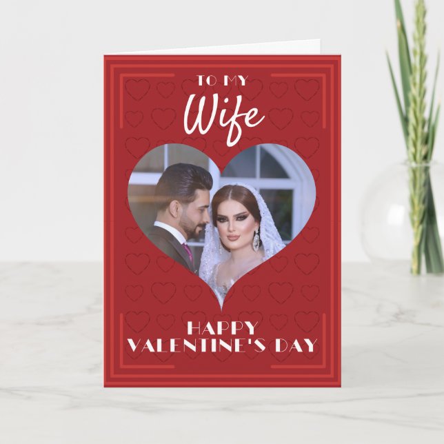 Carte de la Saint-Valentin avec nom personnalisé e (Devant)