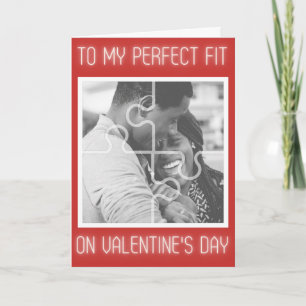 Carte de la Saint-Valentin avec photo personnalisé