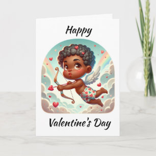 Carte de la Saint-Valentin Charme de Cupidon