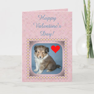 Carte de la Saint-Valentin Chien de Chien de Chien