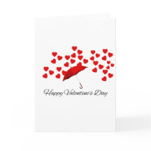 Carte de la Saint-Valentin Cœurs Rouges – Romantiq