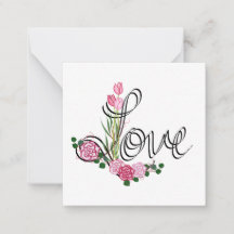 Carte de la Saint-Valentin d'amour