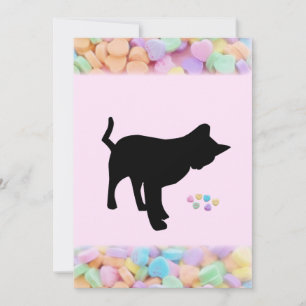 Carte de la Saint-Valentin de Chat Noir