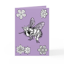 Carte de la Saint Valentin de la Reine Bee par Son