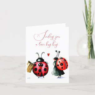 Carte de la Saint Valentin de Ladybug