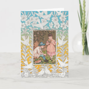 Carte de la Saint-Valentin de l'ère victorienne, 1