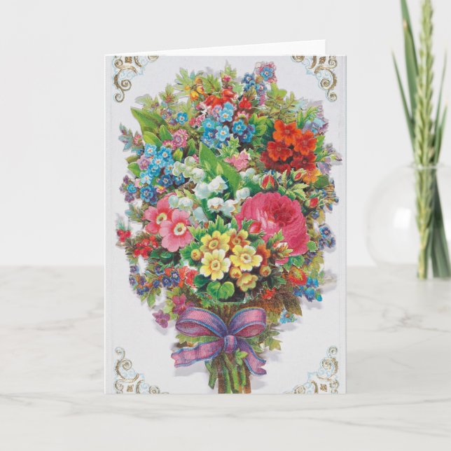 Carte de la Saint-Valentin de l'ère victorienne, B (Devant)