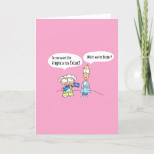 Carte de la Saint-Valentin drôle de Viagra - 009V