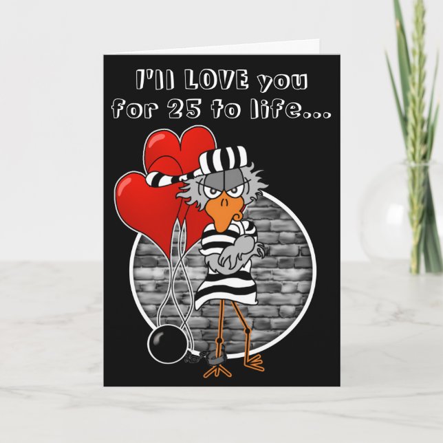 Carte de la Saint-Valentin du détenu (Devant)