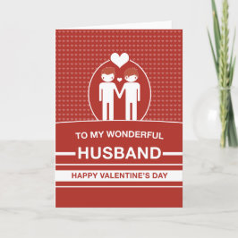 Carte de la Saint-Valentin du mari