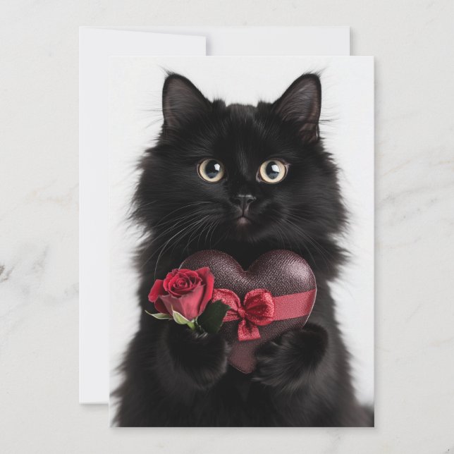 Carte de la Saint-Valentin Heartfelt Paws (Devant)