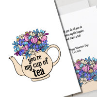 Carte de la Saint Valentin illustrée par My Cup of