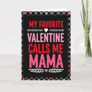 Carte de la Saint-Valentin Ma Maman préférée m'app