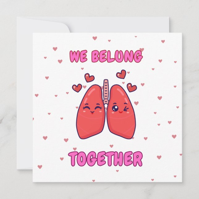 Carte de la Saint-Valentin Nous nous sommes rencon (Devant)