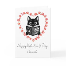 Carte de la Saint-Valentin personnalisée pour amou