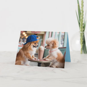 Carte de la Saint-Valentin pour chien Malt Shop 4