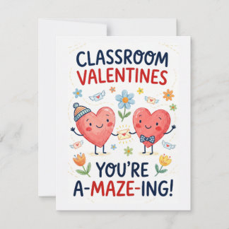 Carte de la Saint-Valentin pour la classe – Vous ê