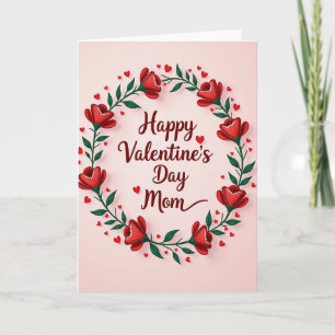 Carte de la Saint-Valentin pour maman