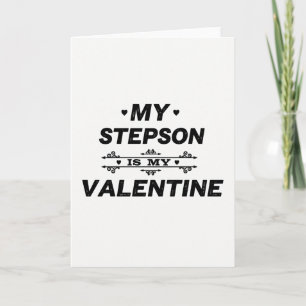 Carte de la Saint-Valentin pour mon beau-fils